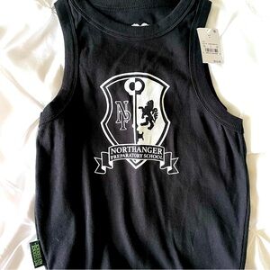 Beetlejuice Northanger Prep School Tank Top, Size Small, New with Tags